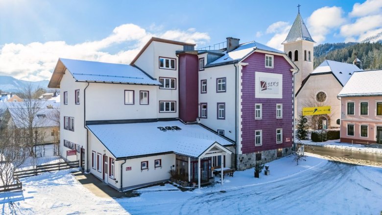 Pension Zuser in winter, © Dorfresort, Lindmoser Pension Zuser in winter, © Dorfresort, Lindmoser