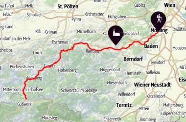Map Via Sacra, © outdooractive.com
