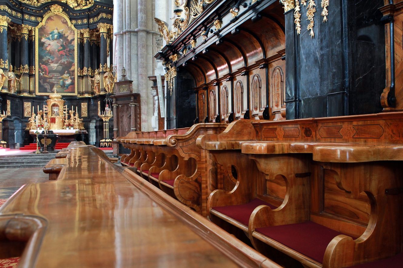 The churches in Lilienfeld Abbey are magnificent (Copyright: weinfranz.at)