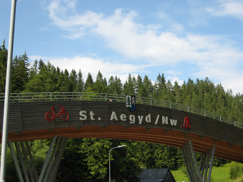 St. Aegyd am Neuwalde, bicycle bridge