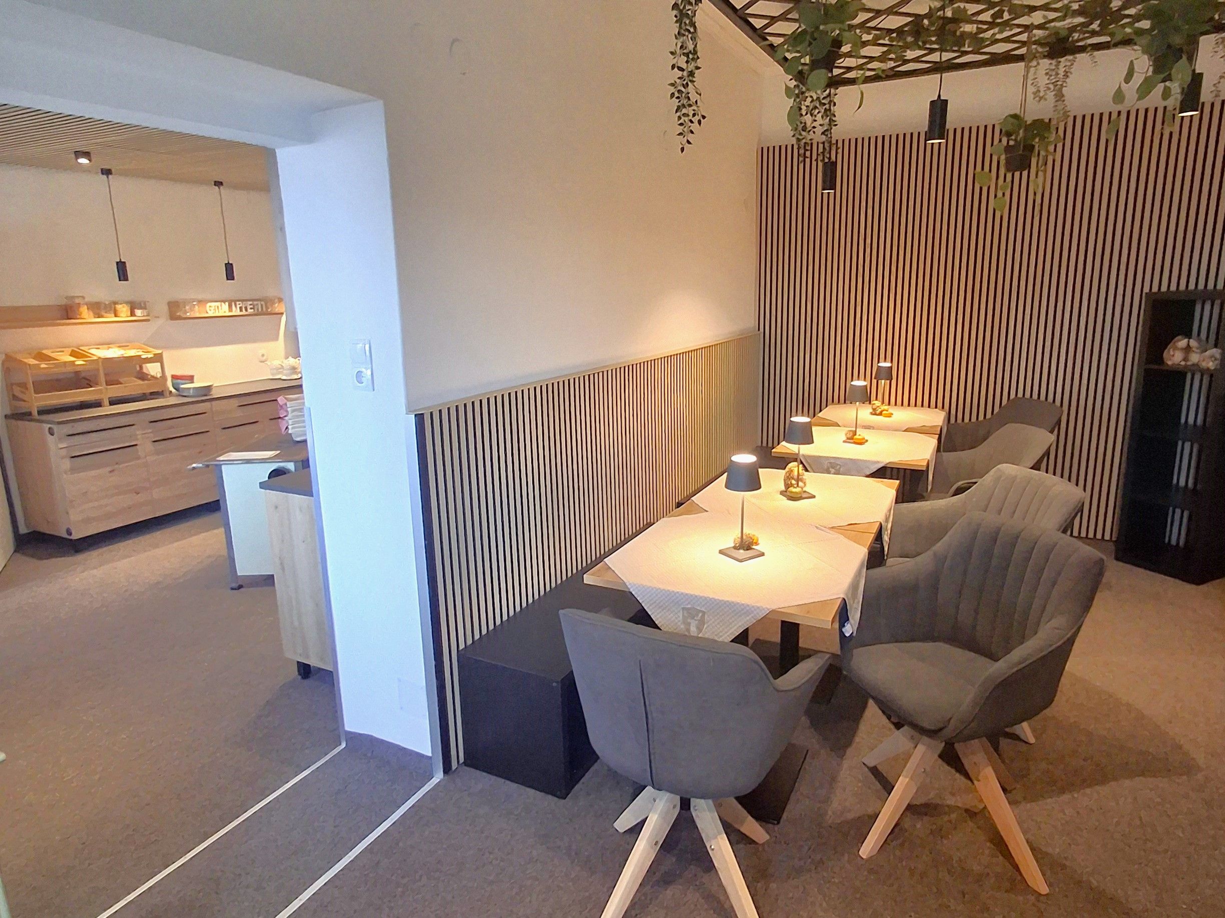 Breakfast room in the Meyer apartment house