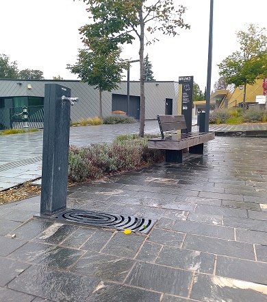 Drinking fountain in Brunn am Gebirge, © Ulrike Nemec