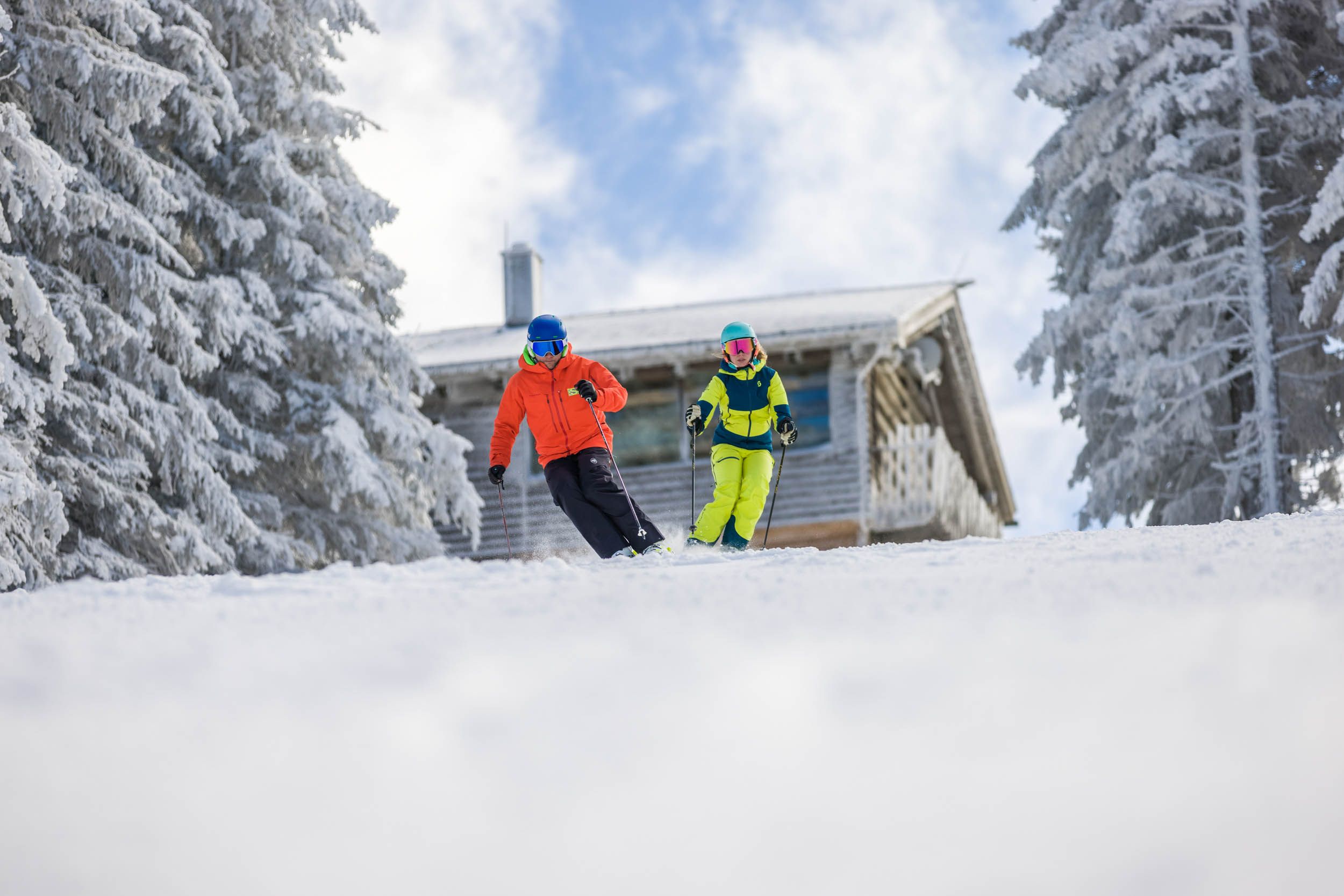 Fun on the slopes in Annaberg
