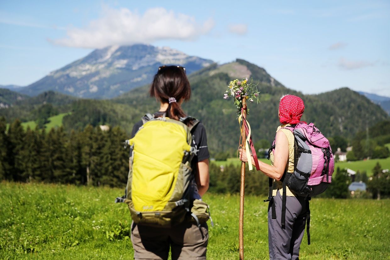 Pilgrims near Annaberg