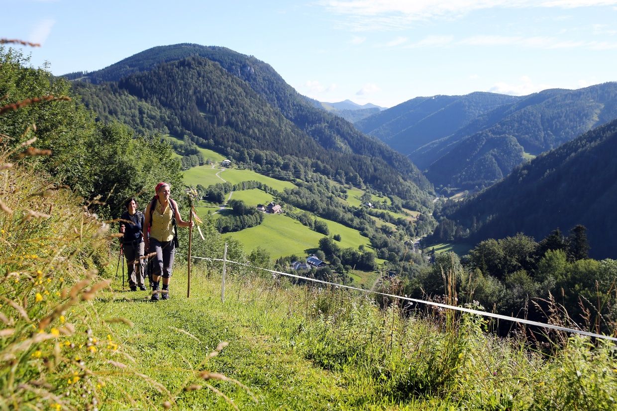 Pilgrims near Annaberg