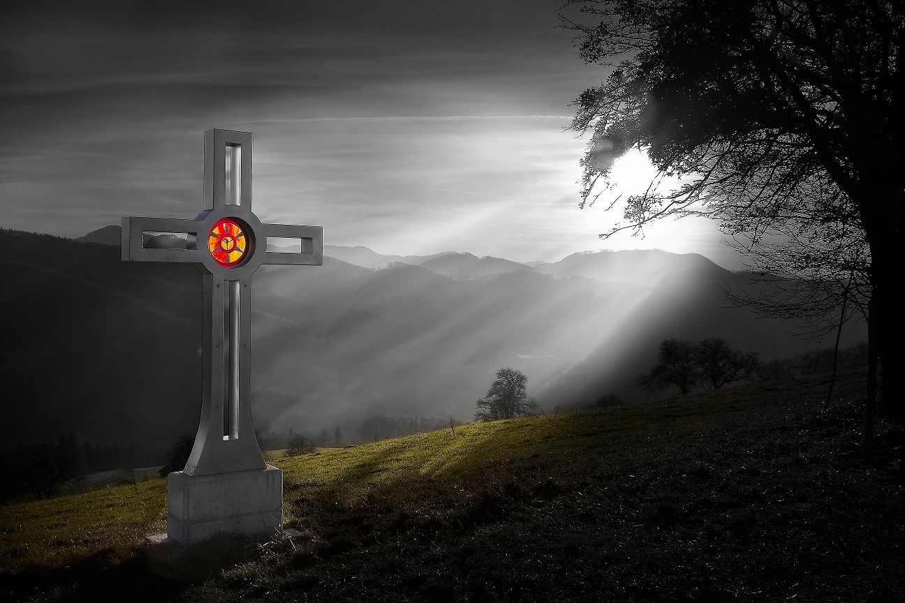 Cross on the Restenbauerhöhe