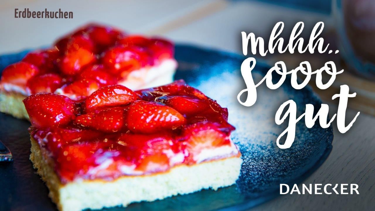 Strawberry cake, Danecker bakery