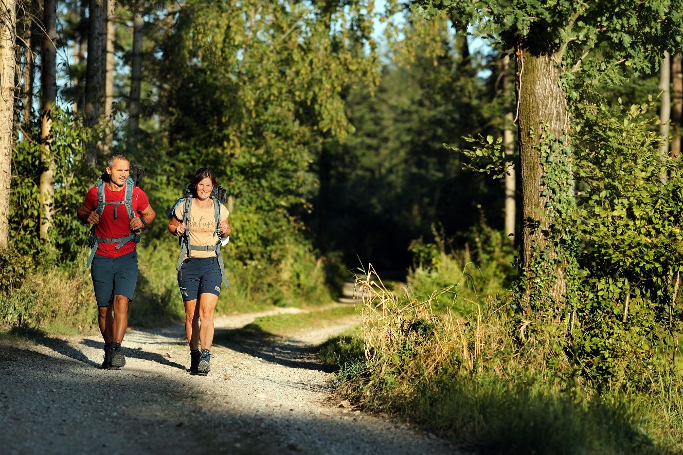 Pilgrims on the Sonntagbergweg