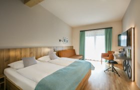 Room JUFA Hotel Erlaufsee, © Harald Eisenberger/JUFA Hotels