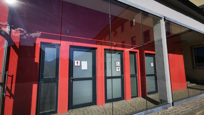 WC at the bus station, © TV Hochsteiermark/Brigitte Digruber