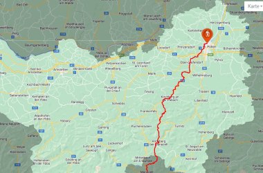 Map Pielachtal Pilgrimage Trail, © Mostviertel Tourismus