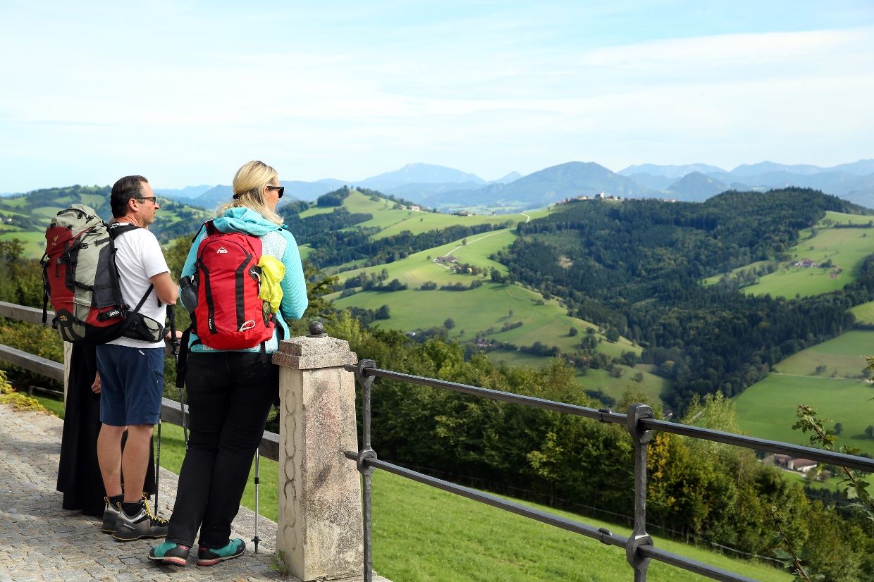 View from the Sonntagberg