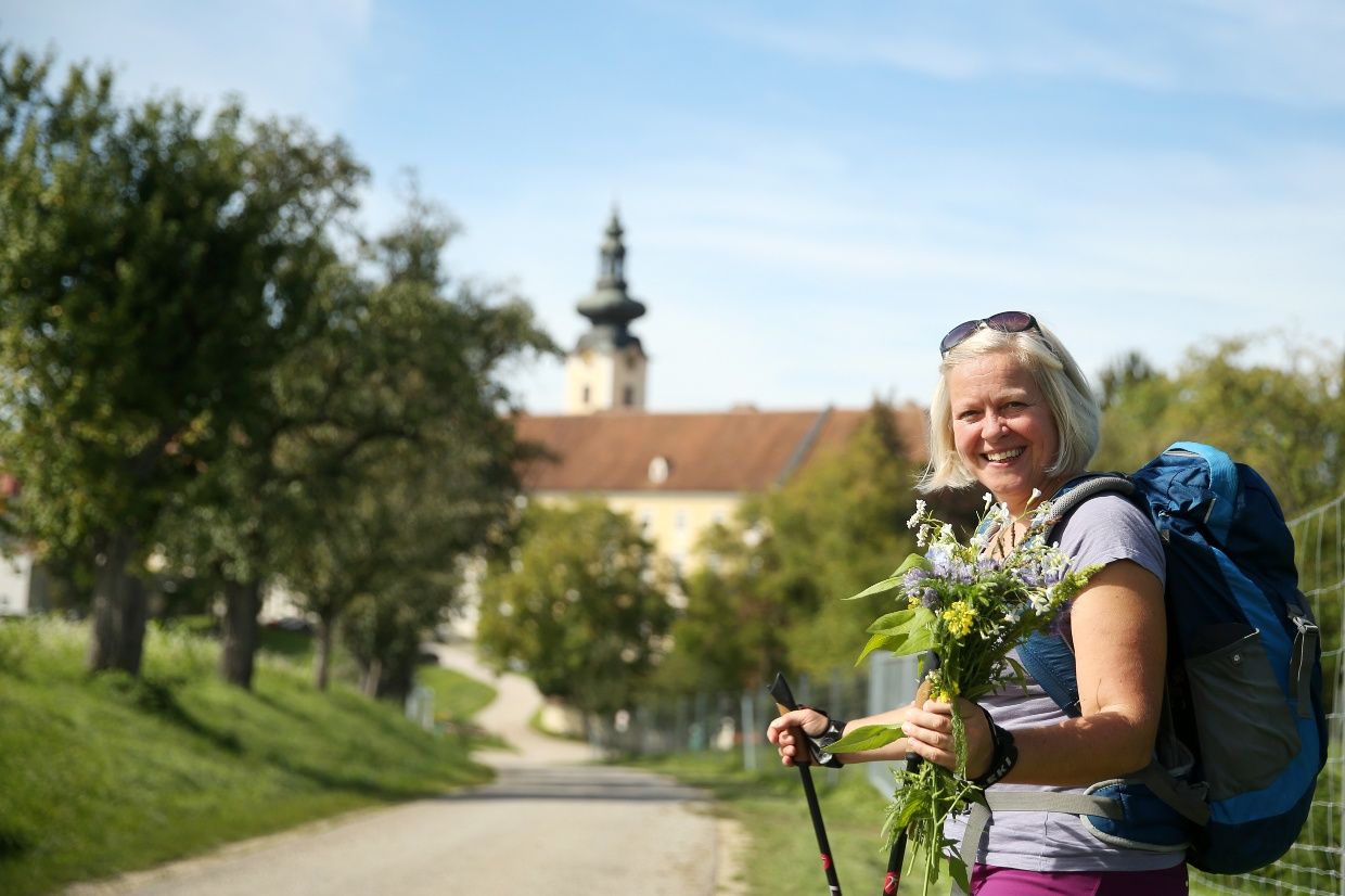Pilgrimage hike at Seitenstetten Abbey