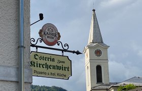 Close to the church - as the name suggests, &copy; Osteria zum Kirchenwirt