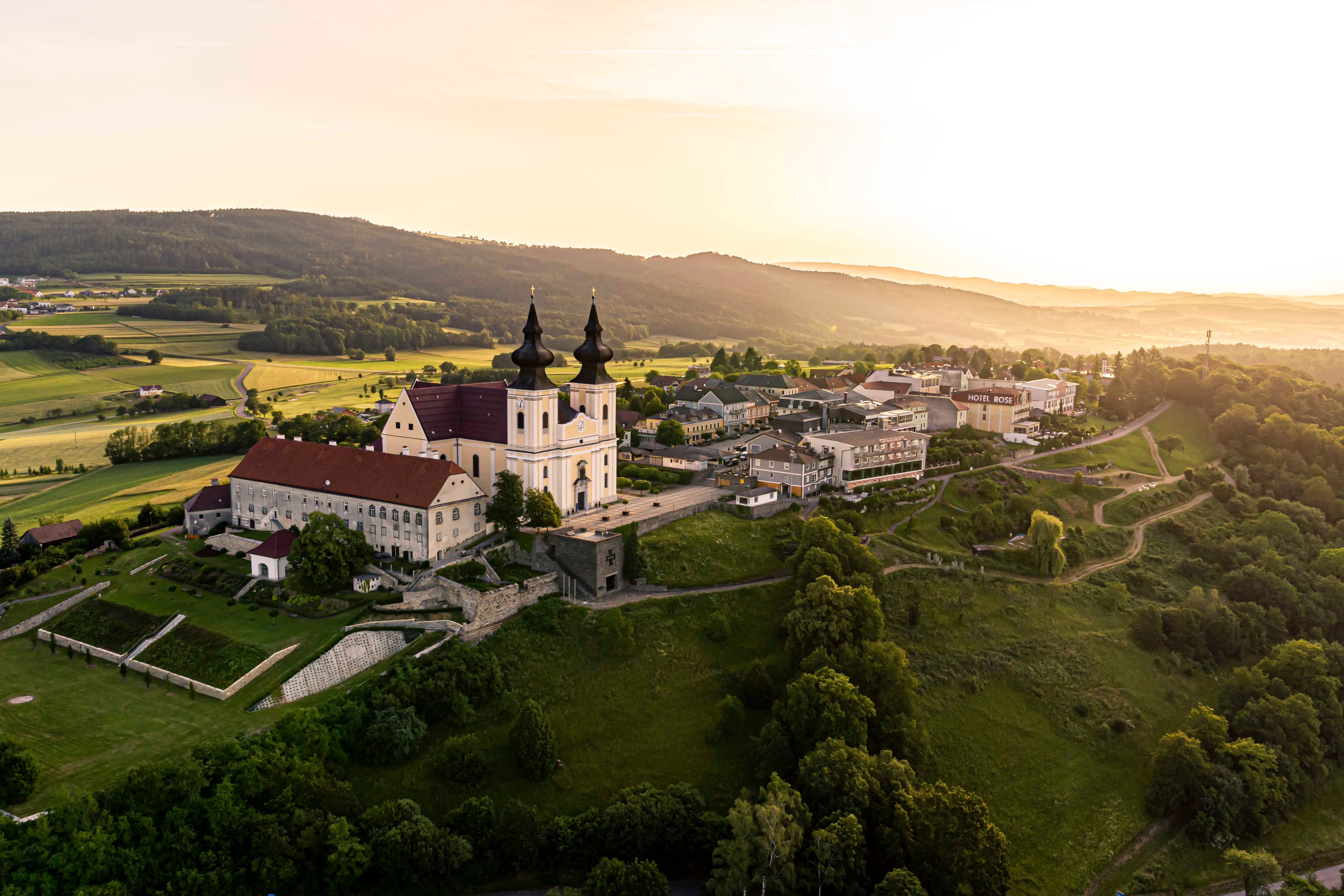 Maria Taferl aerial view