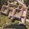 Drone shot of Lilienfeld Abbey.