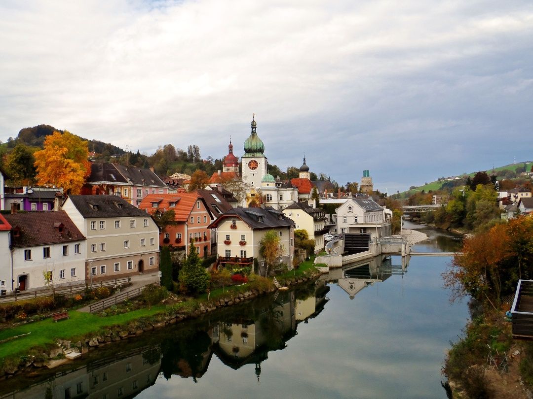 Historic old town of Waidhofen an der Ybbs