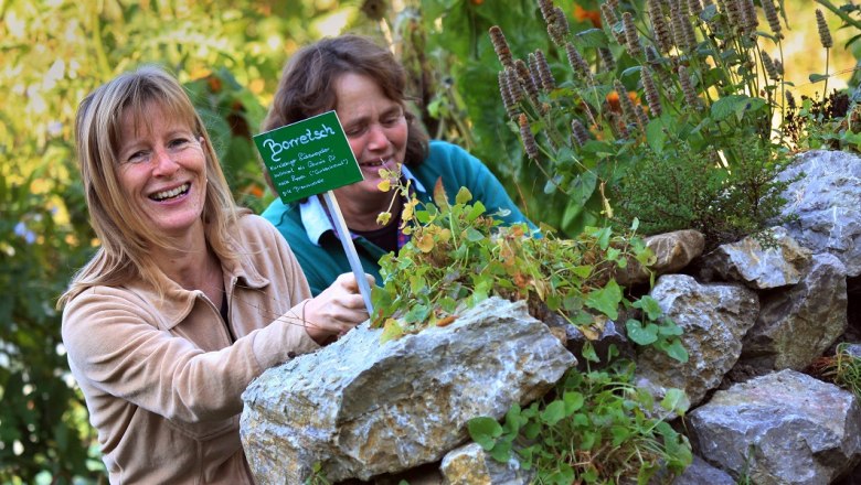 Wild herb hotel Steinschalerhof show garden, © weinfranz.at