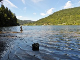 View over Lake Lunz, &copy; Mostviertel - O&Ouml; Mariazellerweg